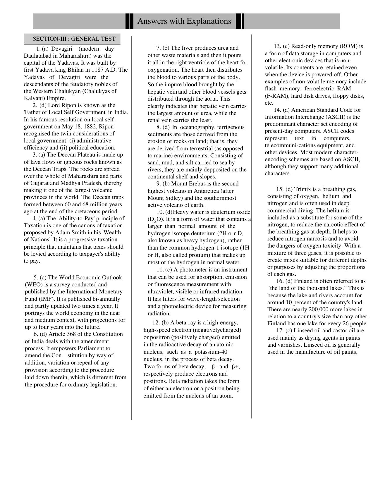 CUET General Knowledge Sample Paper 11 - Page 5