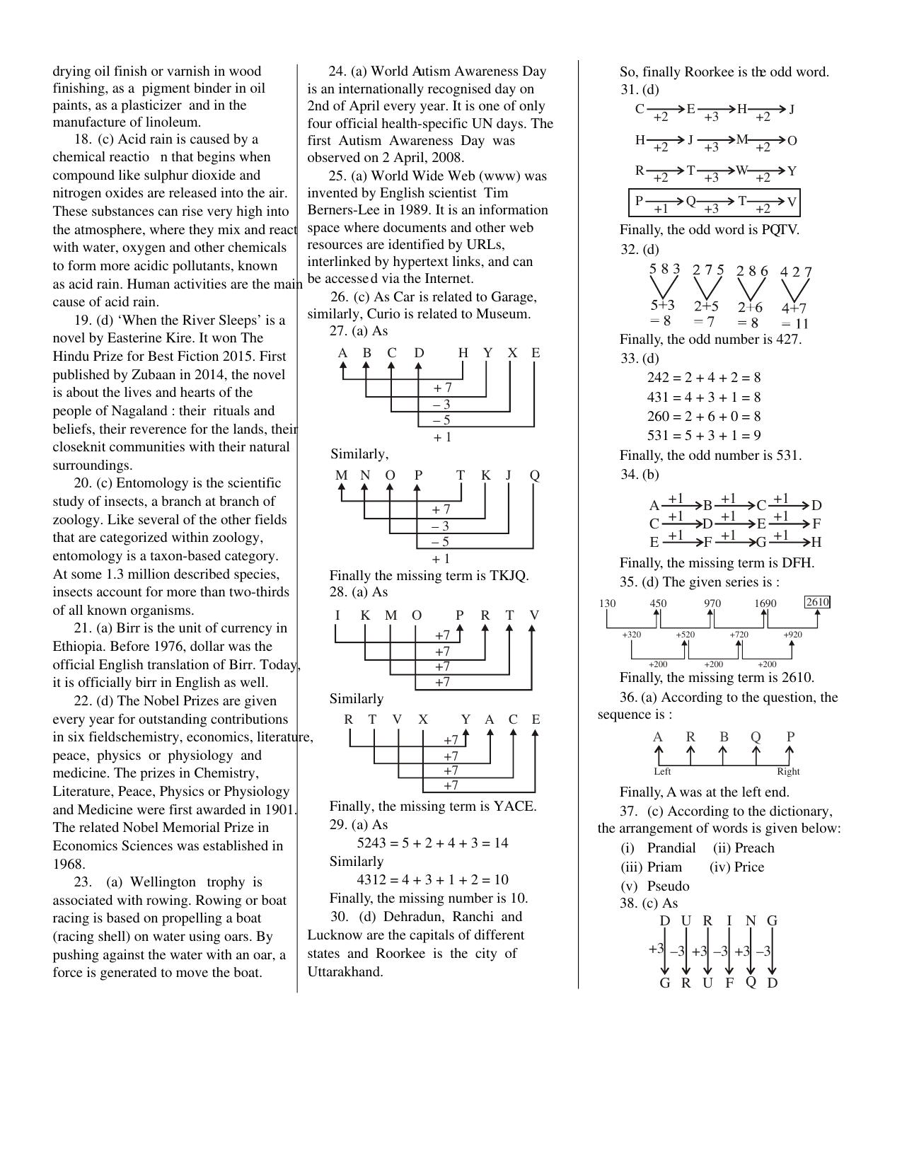 CUET General Knowledge Sample Paper 11 - Page 6