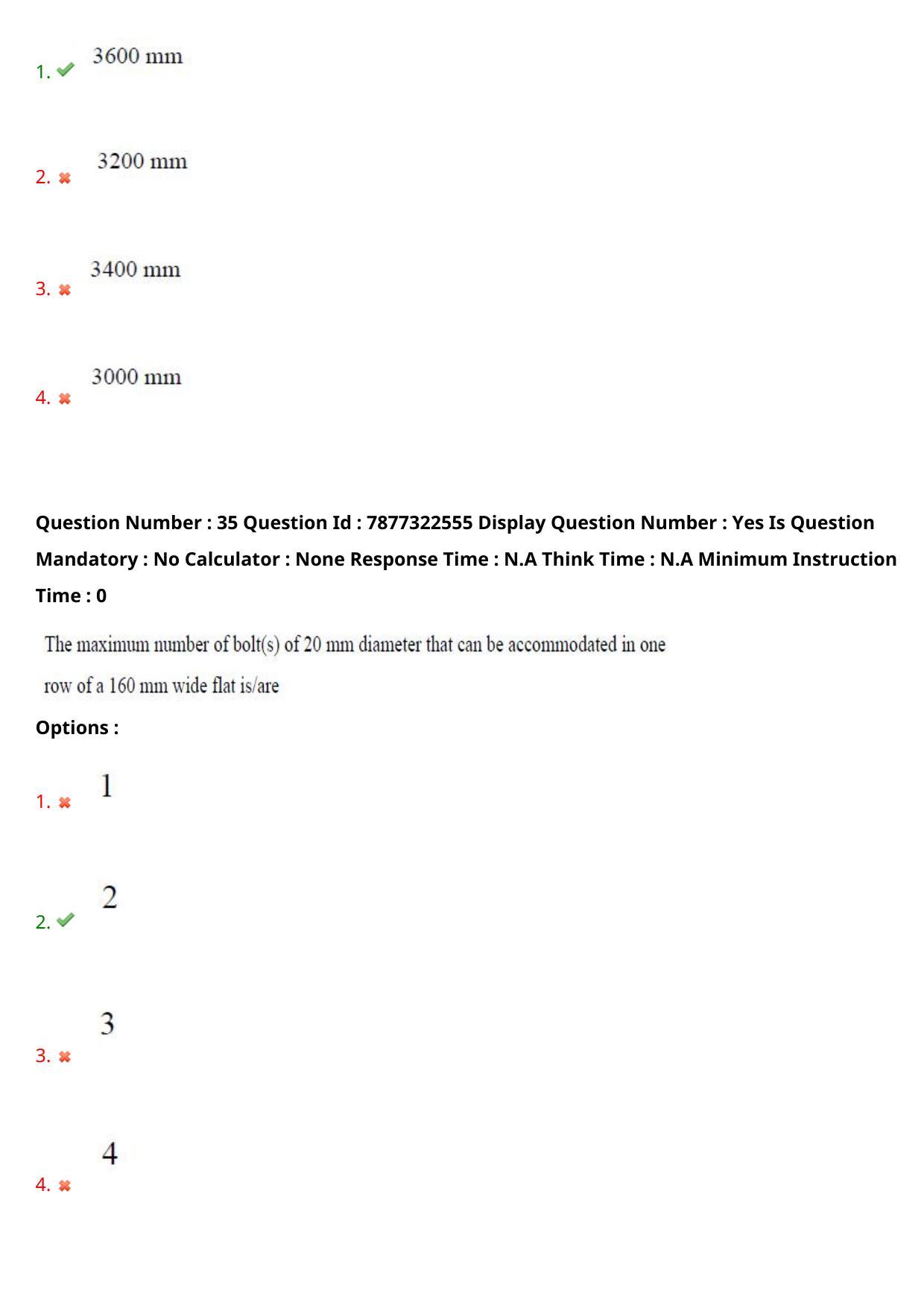 AP PGECET 2023 CE - CIVIL ENGINEERING Question Paper with Preliminary Key - Page 23