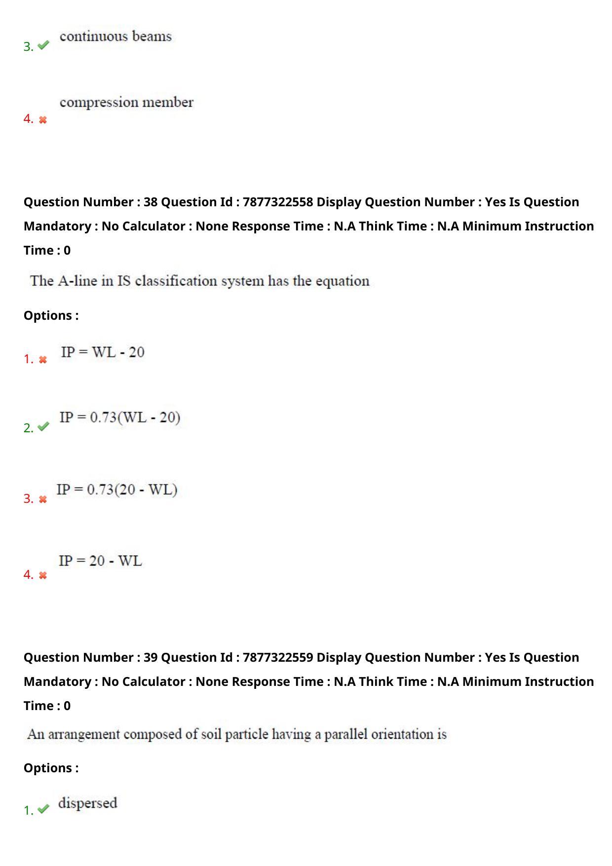AP PGECET 2023 CE - CIVIL ENGINEERING Question Paper with Preliminary Key - Page 25