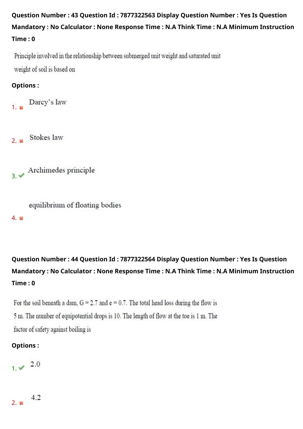AP PGECET 2023 CE - CIVIL ENGINEERING Question Paper with Preliminary Key - Page 28