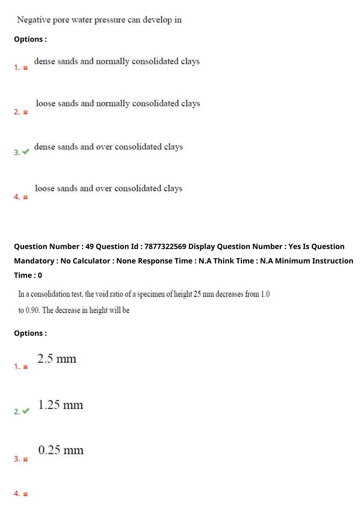AP PGECET 2023 CE - CIVIL ENGINEERING Question Paper with Preliminary Key - Page 31