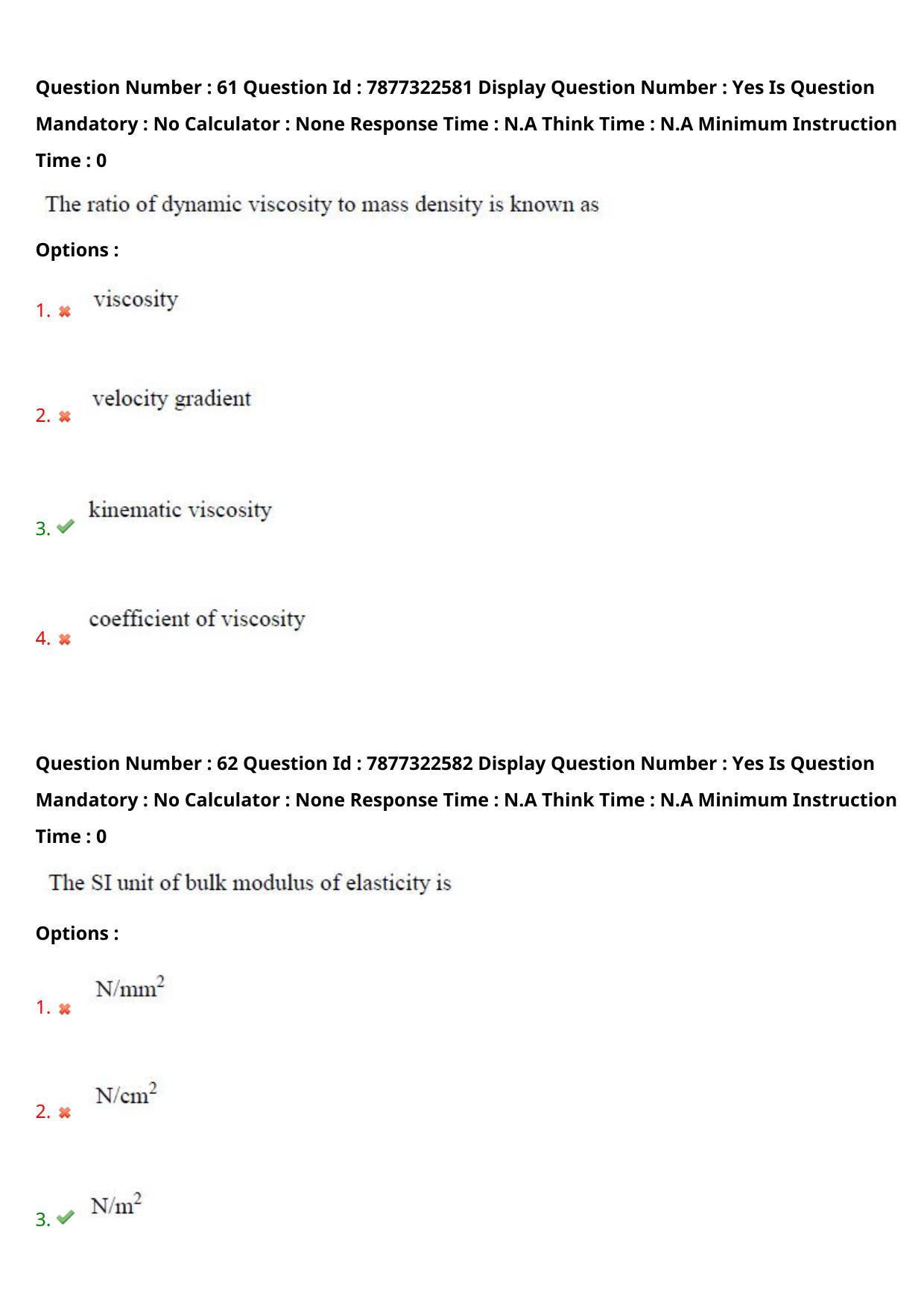 AP PGECET 2023 CE - CIVIL ENGINEERING Question Paper with Preliminary Key - Page 39