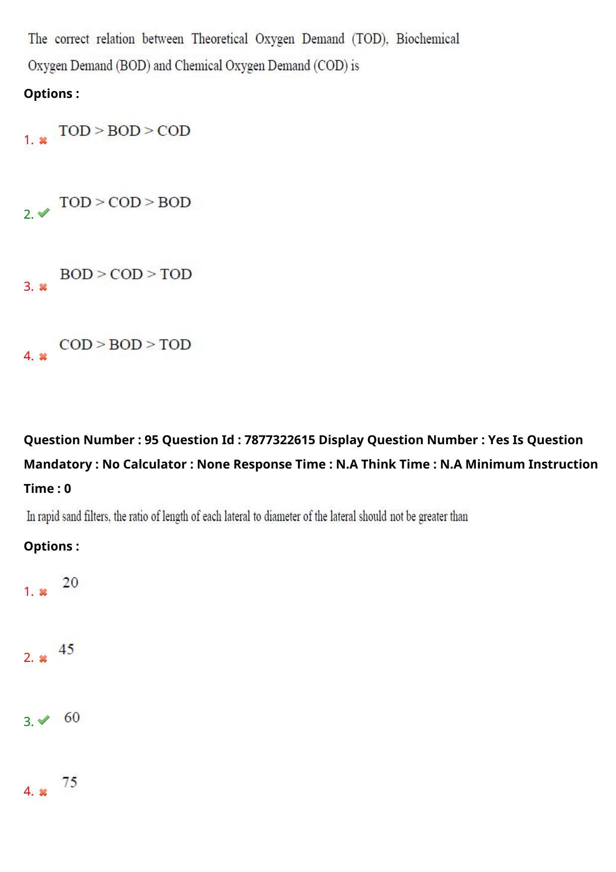 AP PGECET 2023 CE - CIVIL ENGINEERING Question Paper with Preliminary Key - Page 58