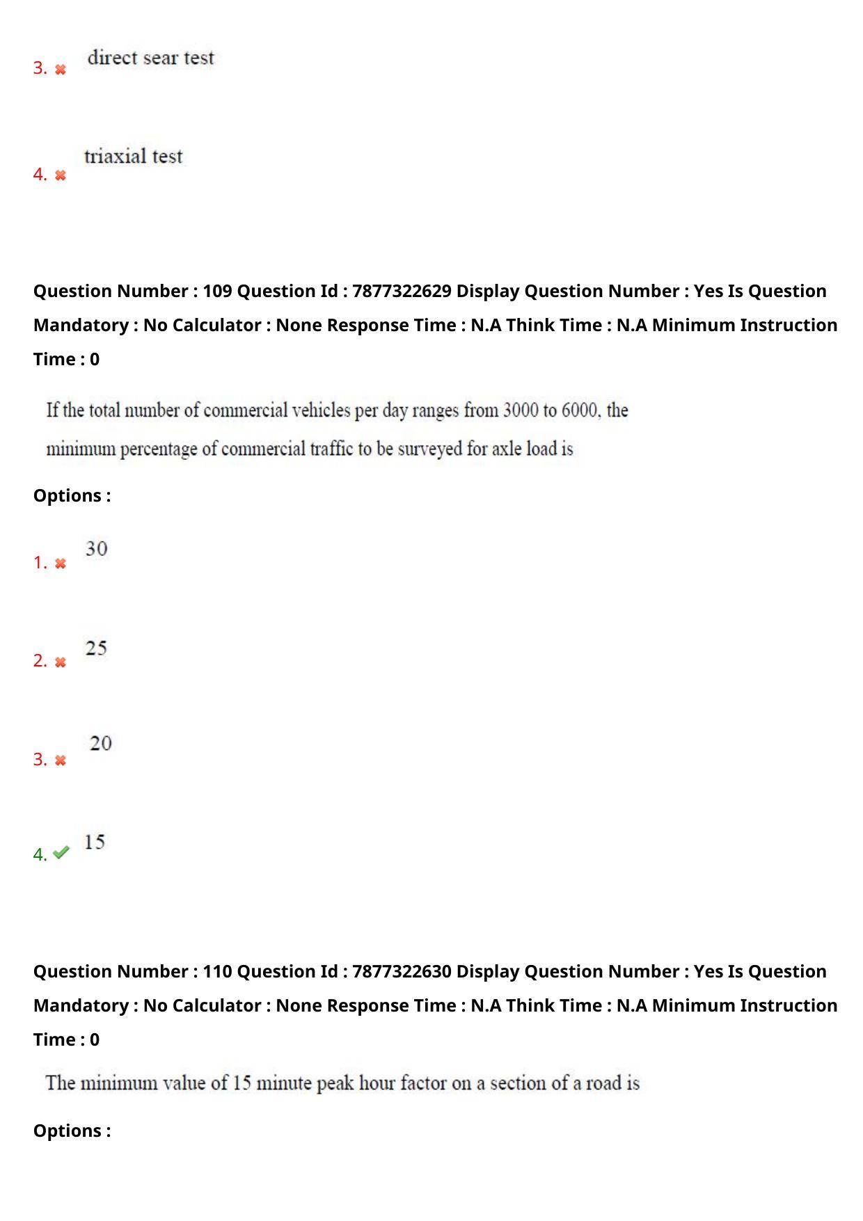 AP PGECET 2023 CE - CIVIL ENGINEERING Question Paper with Preliminary Key - Page 66