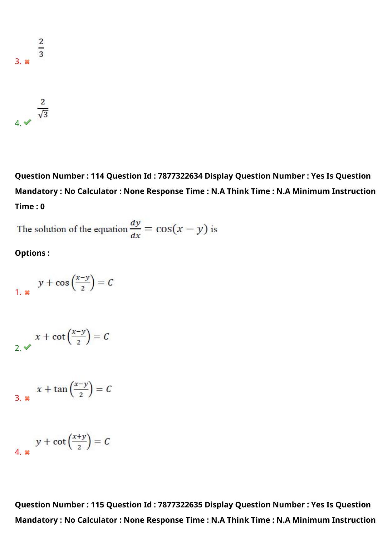 AP PGECET 2023 CE - CIVIL ENGINEERING Question Paper with Preliminary Key - Page 69