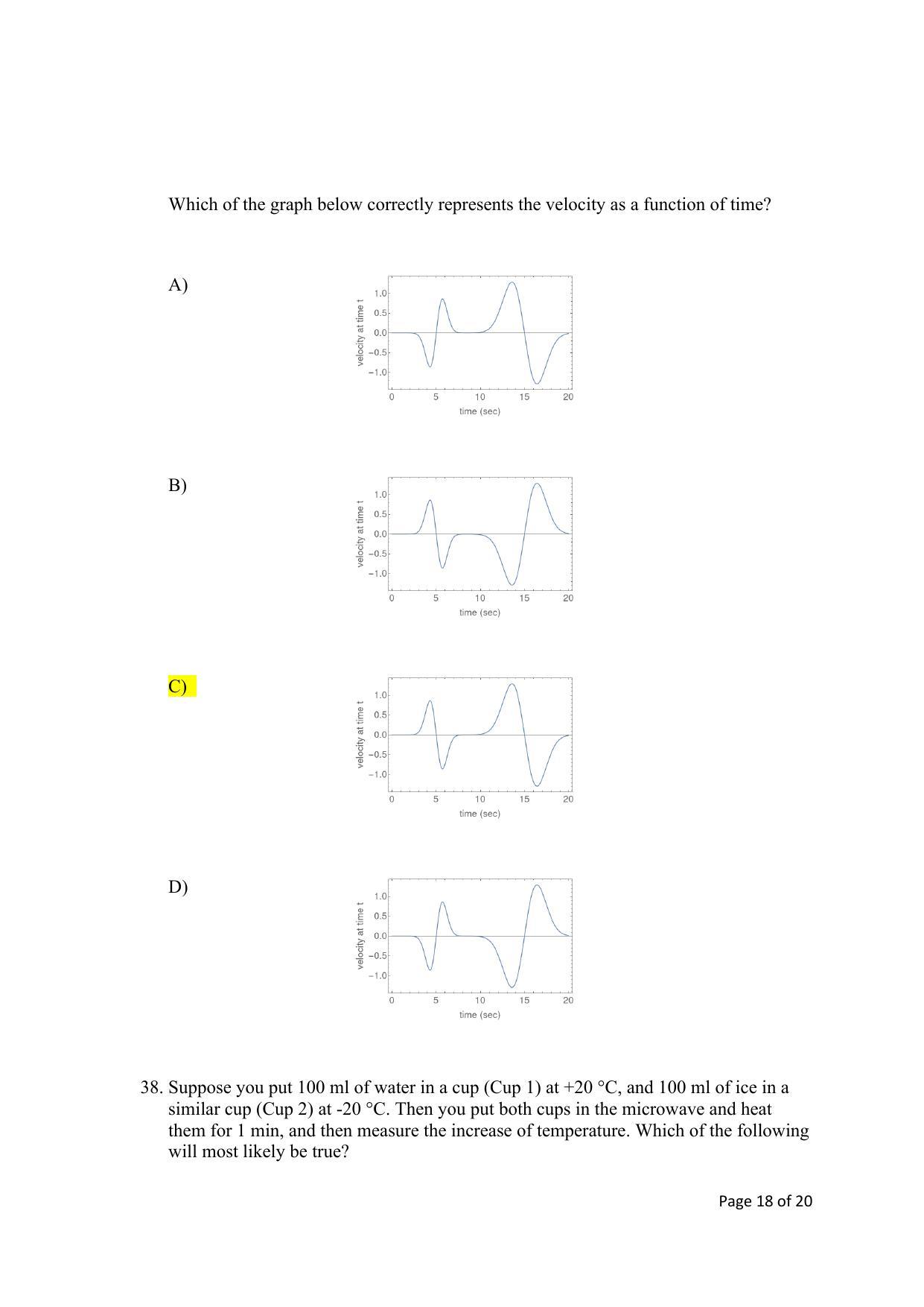 TIFR GS 2022 Chemistry Question Paper - Page 18