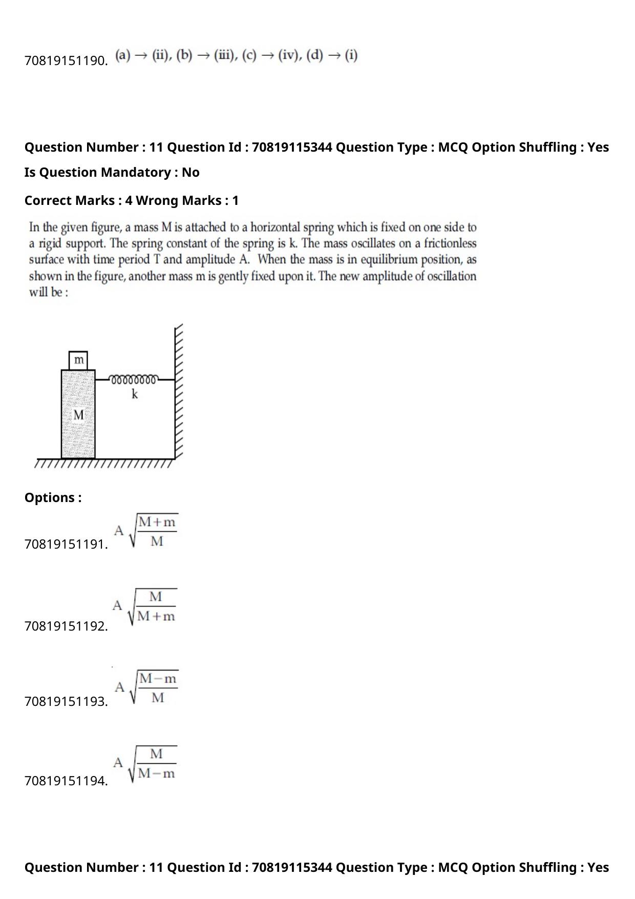 JEE Mains 2021: BTech Assamese (Shift 1) 24-02-2021 Question Paper - Page 15