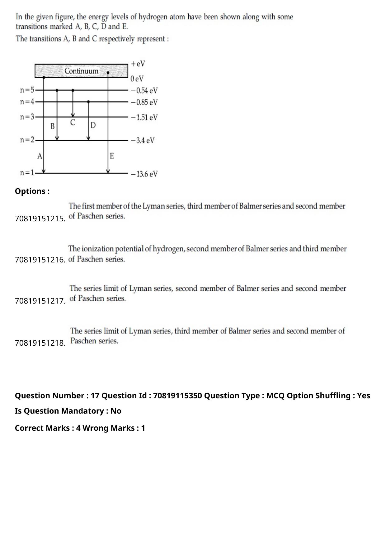 JEE Mains 2021: BTech Assamese (Shift 1) 24-02-2021 Question Paper - Page 23