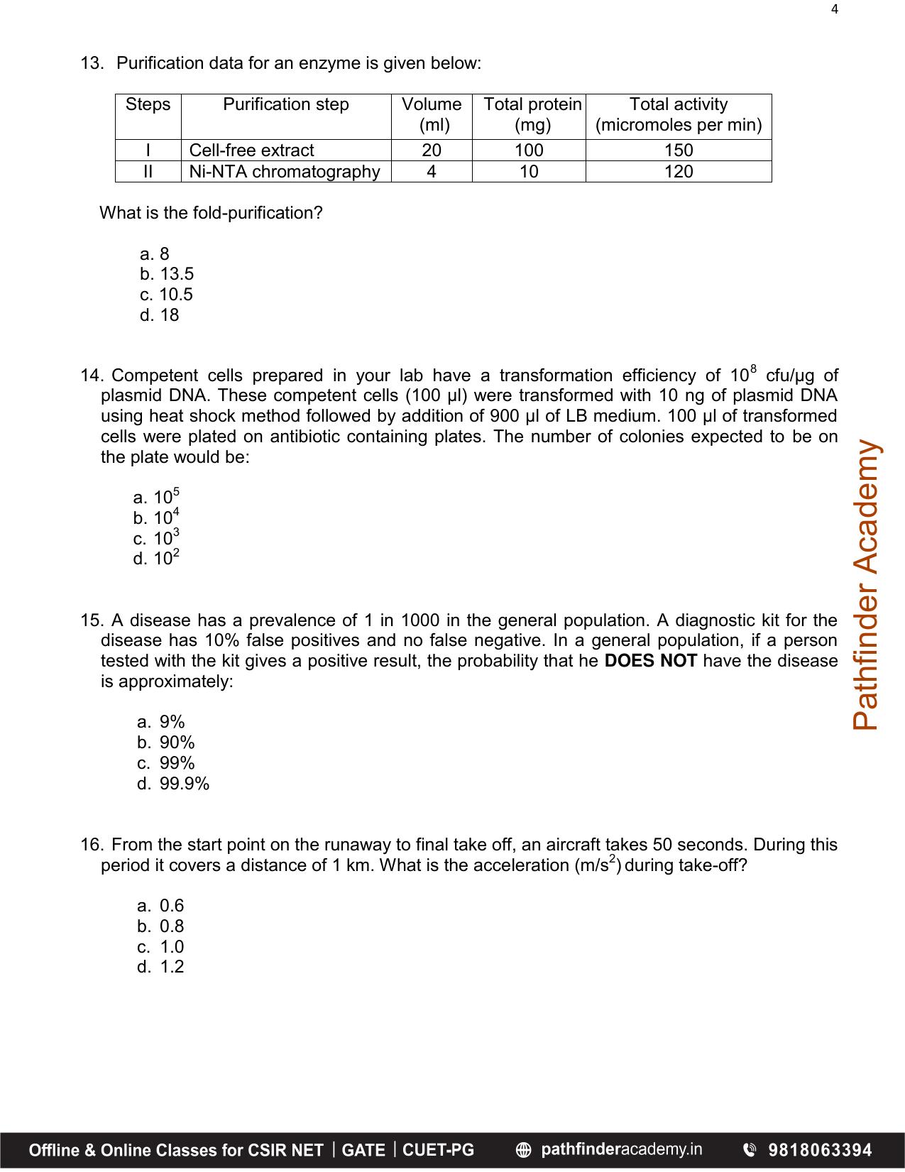 BET 2017 Question Paper - Page 4
