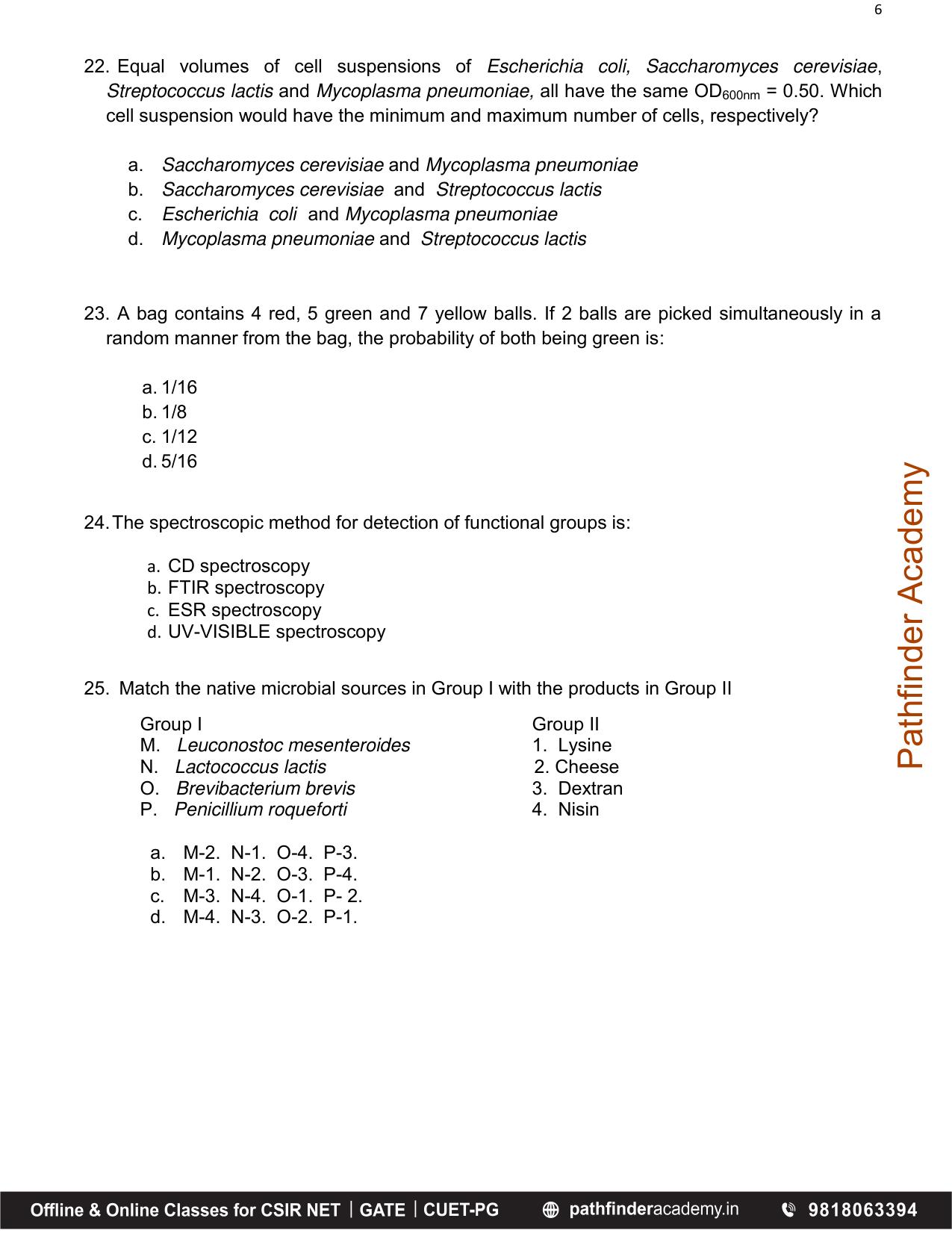 BET 2017 Question Paper - Page 6