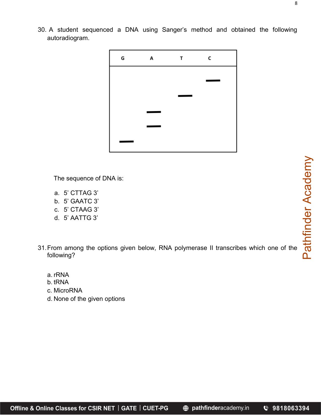 BET 2017 Question Paper - Page 8