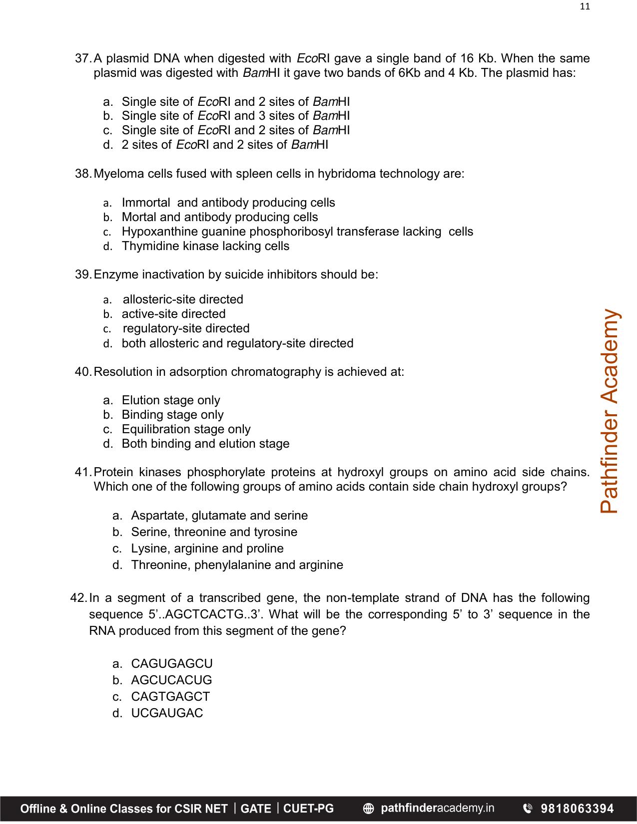 BET 2017 Question Paper - Page 11