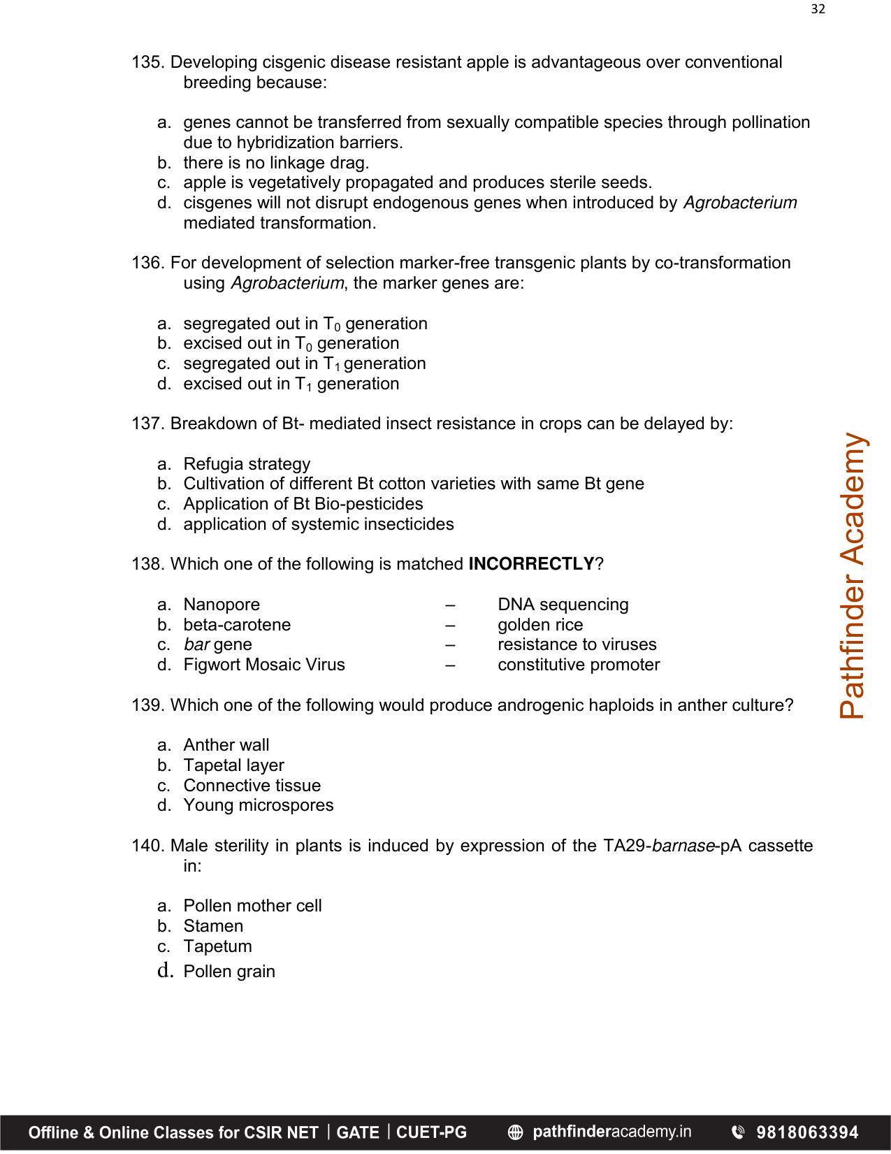 BET 2017 Question Paper - Page 32