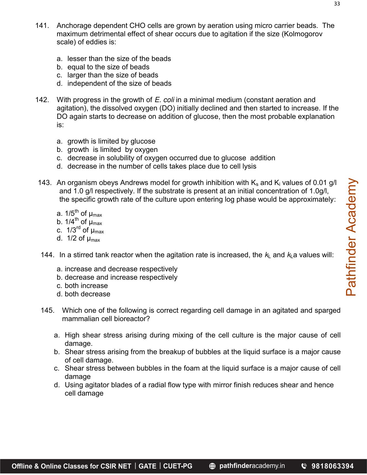BET 2017 Question Paper - Page 33