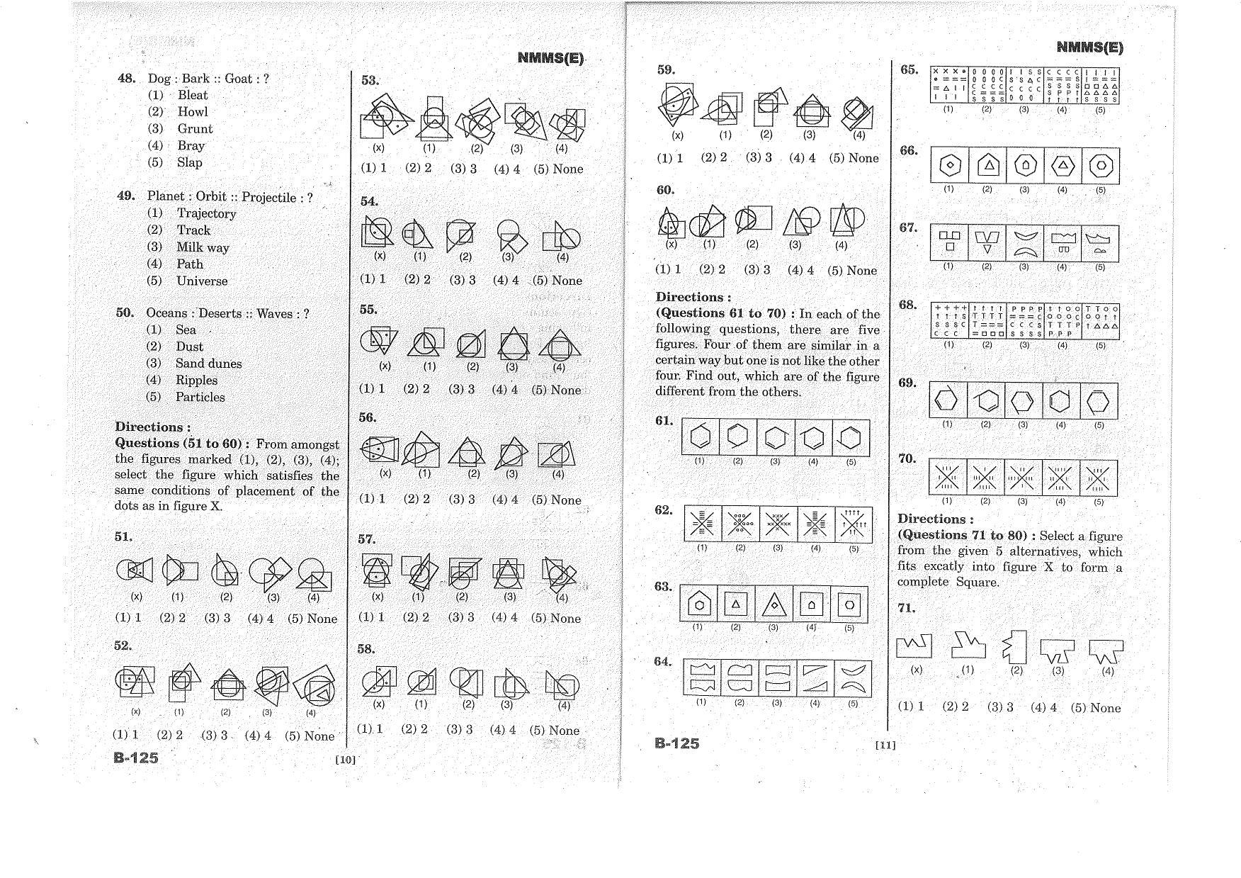 MAT - SAT English Nov 2017 Class 8 Andhra Pradesh NMMS Question Papers - Page 6