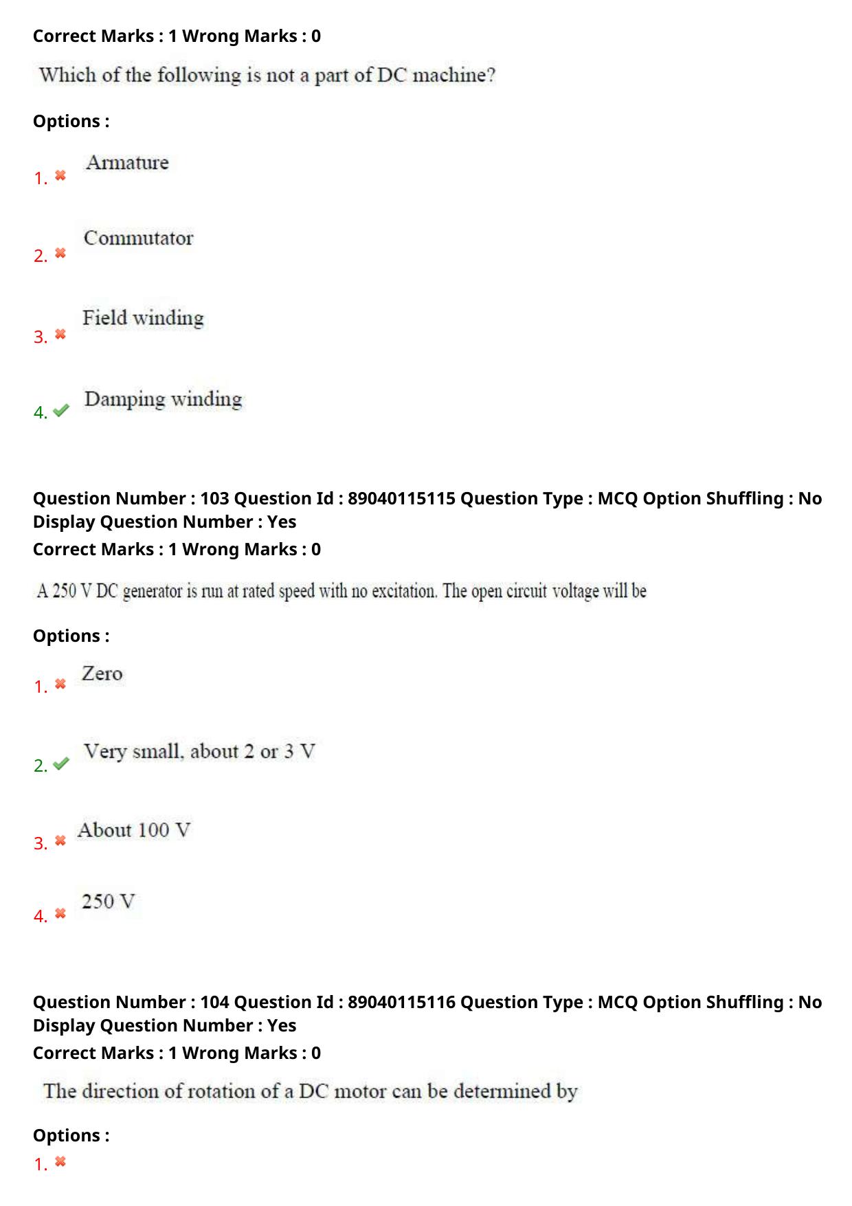 AP ECET 2025 Electronics And Instrumentation Engineering 06th May 2025 (Shift 2) Question Paper wth Key - Page 51