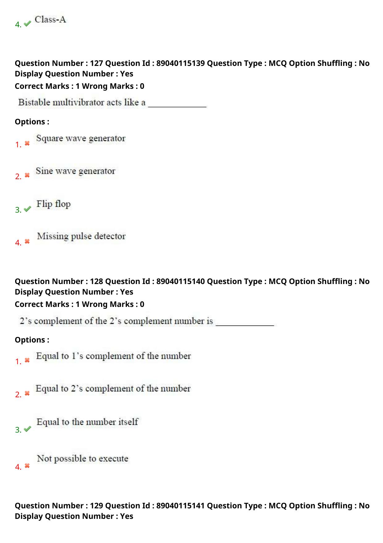 AP ECET 2025 Electronics And Instrumentation Engineering 06th May 2025 (Shift 2) Question Paper wth Key - Page 62
