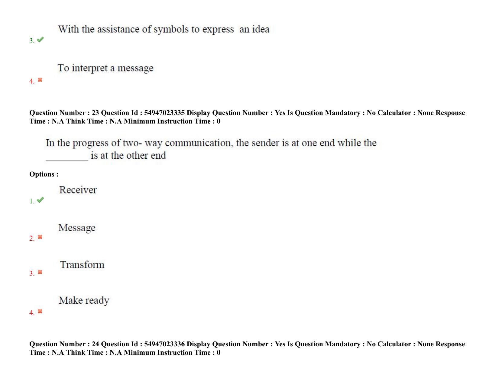 AP RCET 2022: Management - 17/10/2022 (Monday) Session-I Question Paper With keys - Page 18