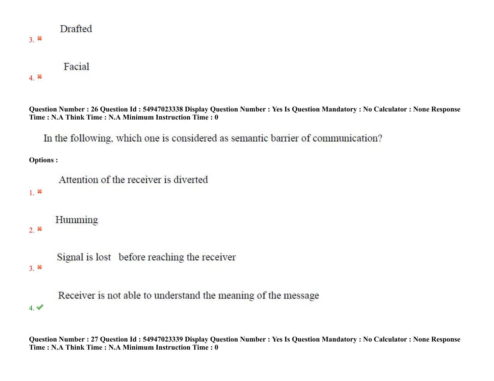 AP RCET 2022: Management - 17/10/2022 (Monday) Session-I Question Paper With keys - Page 20