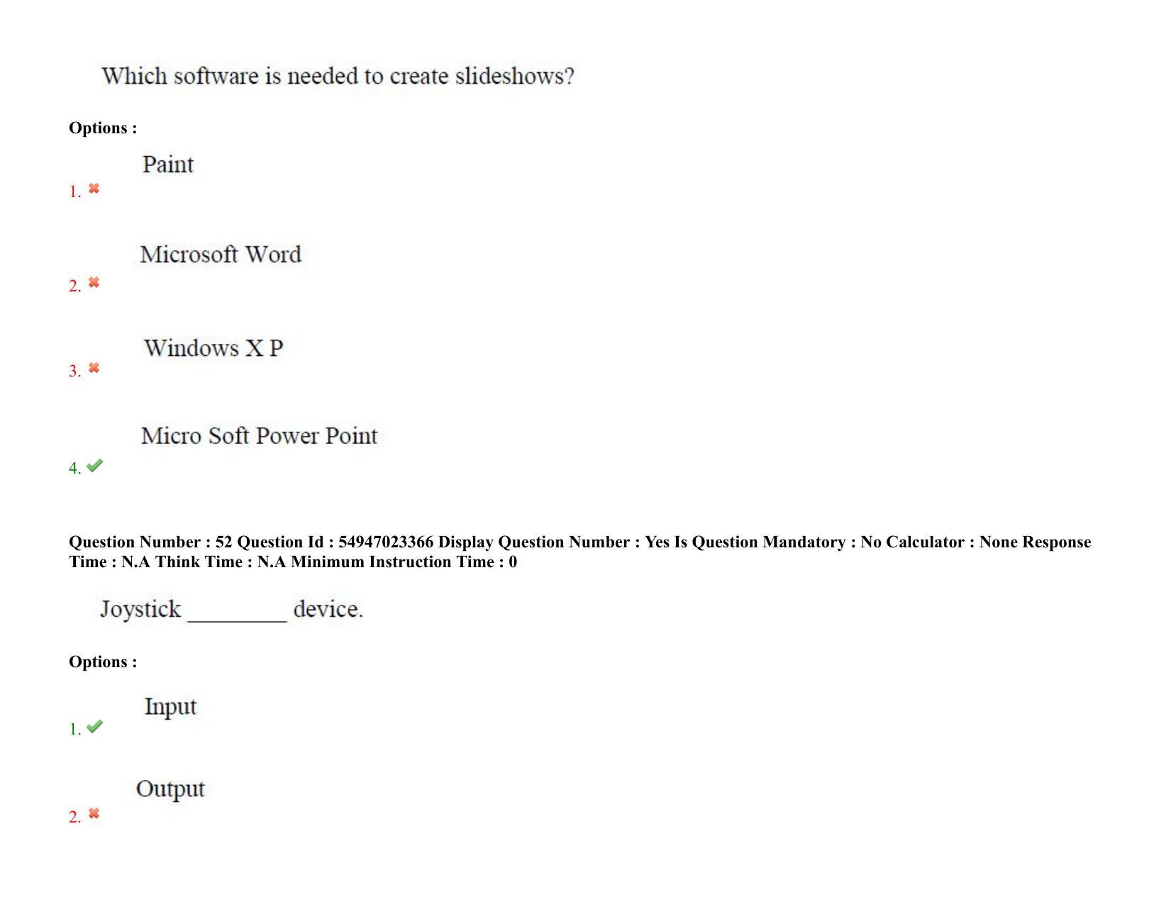 AP RCET 2022: Management - 17/10/2022 (Monday) Session-I Question Paper With keys - Page 39