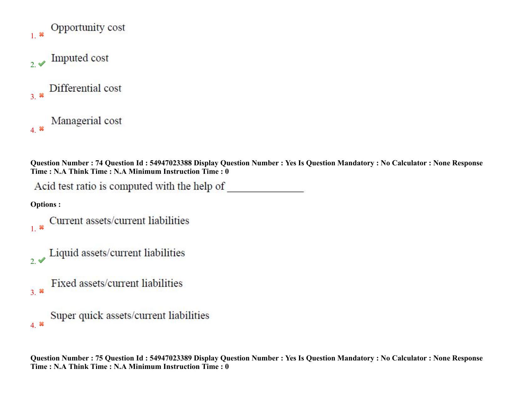 AP RCET 2022: Management - 17/10/2022 (Monday) Session-I Question Paper With keys - Page 54