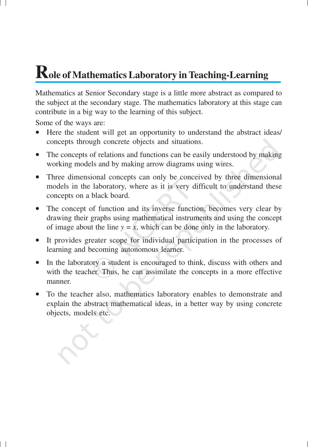 NCERT Laboratory Manuals for Class XI Mathematics - Activities (1 to 10) - Page 3