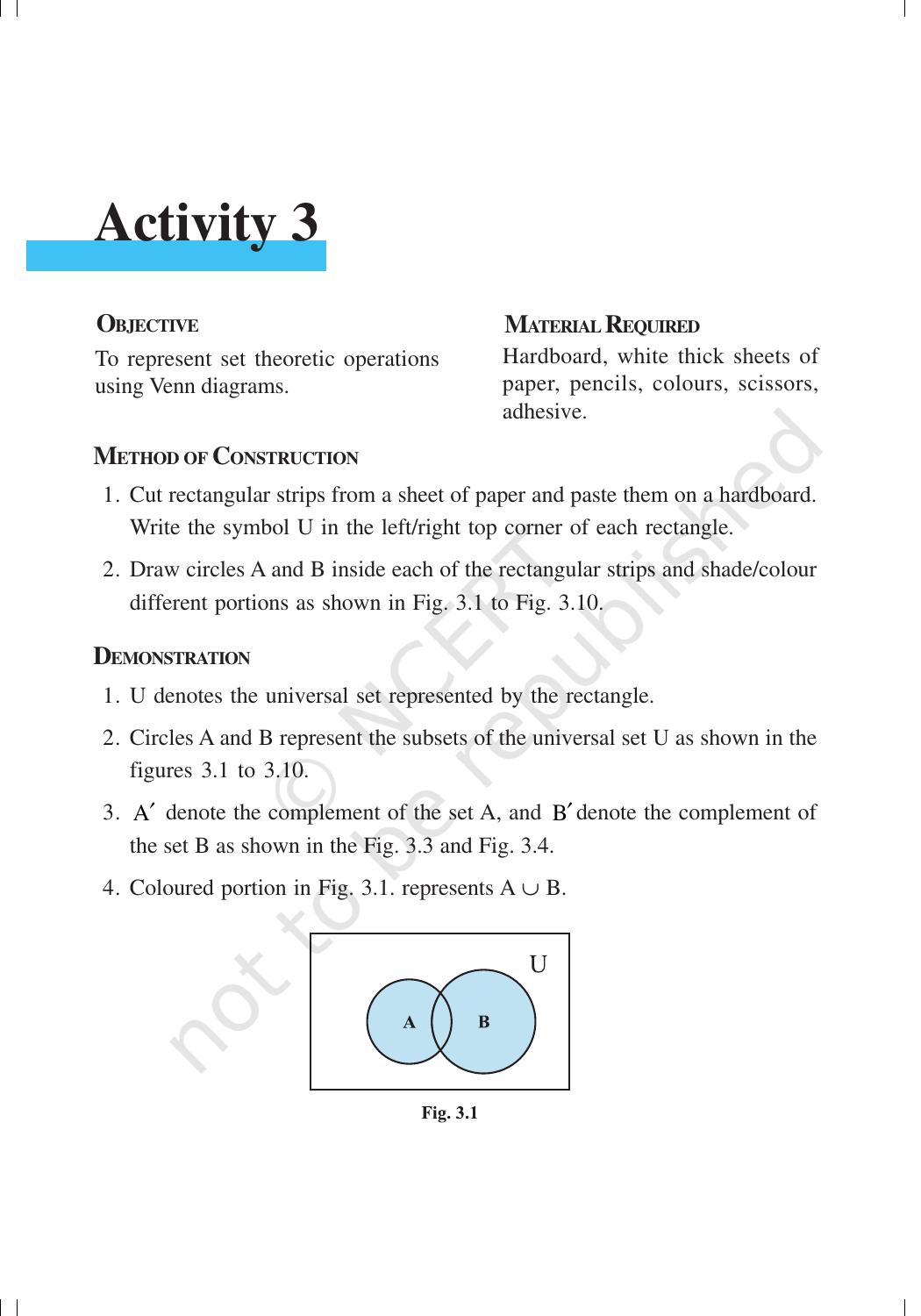 NCERT Laboratory Manuals for Class XI Mathematics - Activities (1 to 10) - Page 16