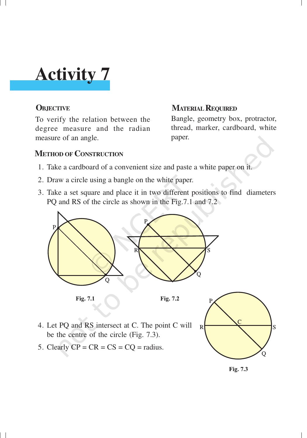 NCERT Laboratory Manuals for Class XI Mathematics - Activities (1 to 10) - Page 27
