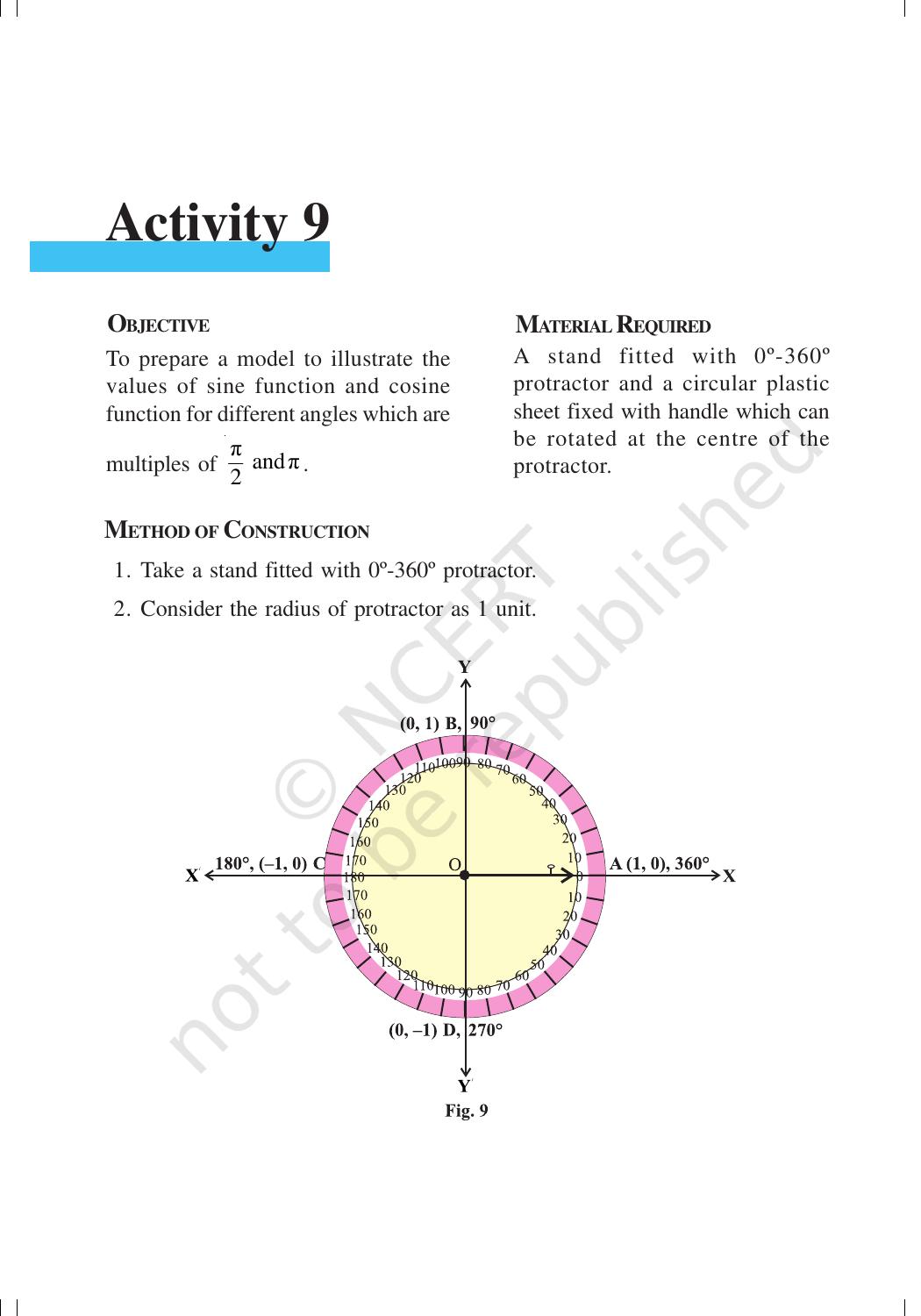 NCERT Laboratory Manuals for Class XI Mathematics - Activities (1 to 10) - Page 35