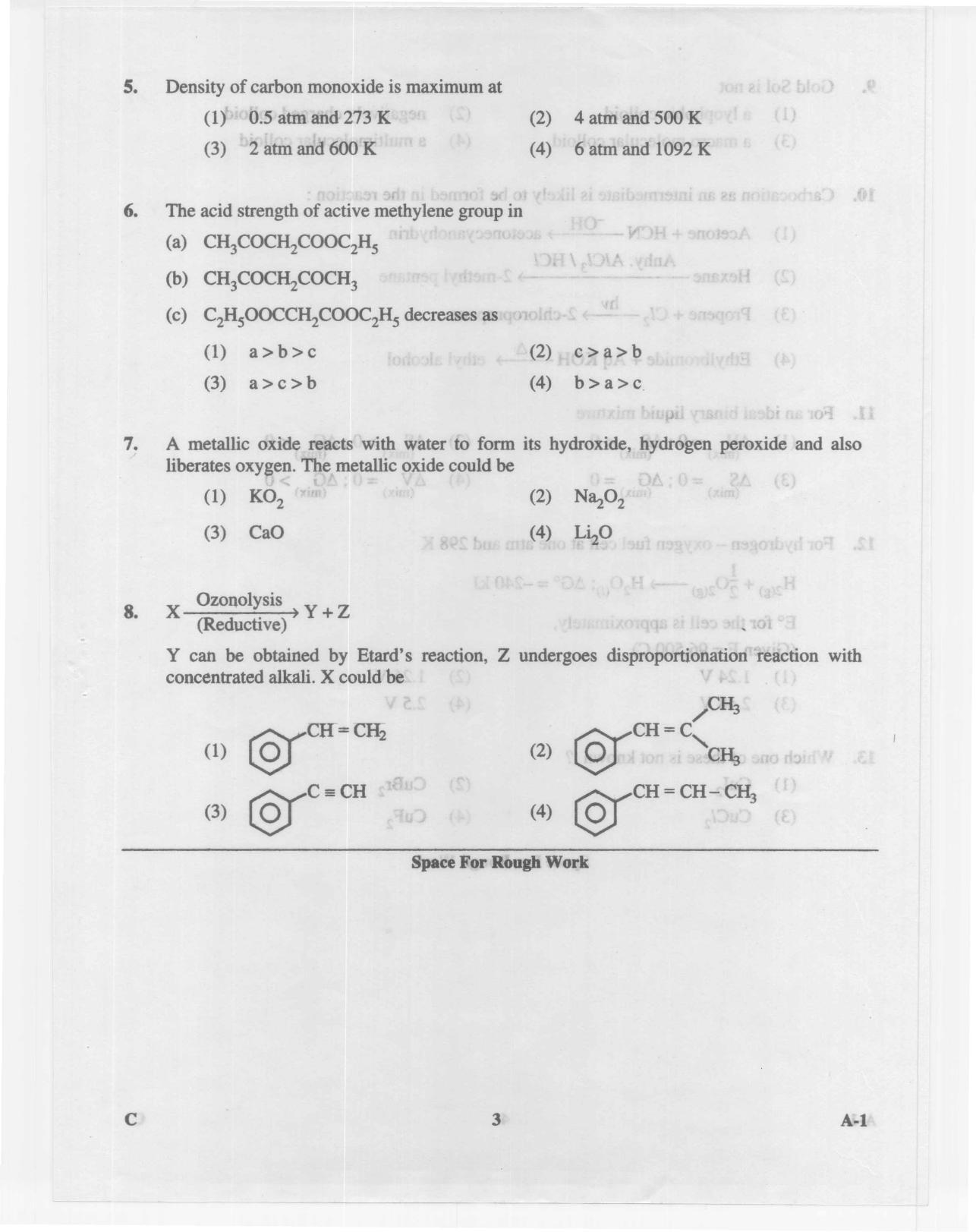 KCET Chemistry 2014 Question Papers - Page 3