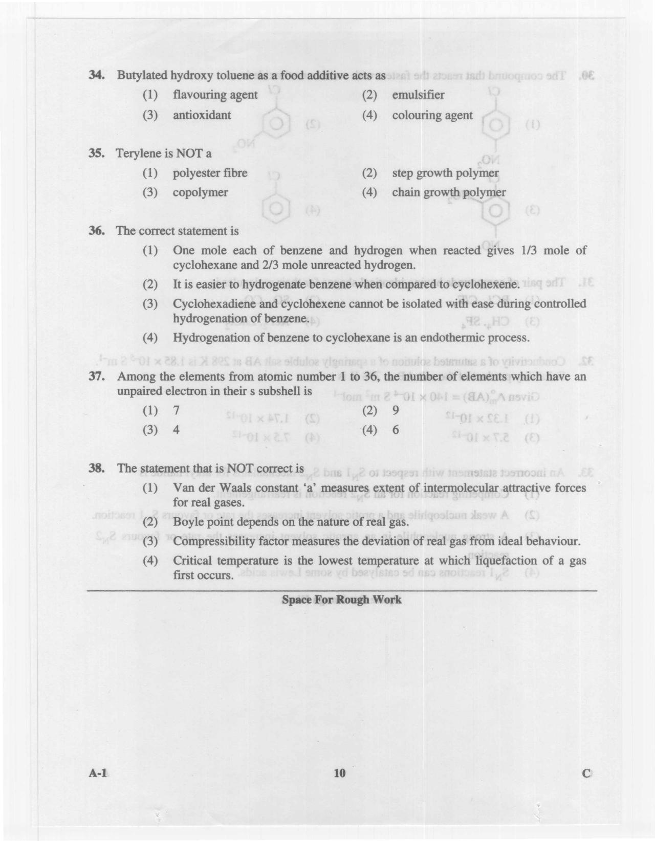 KCET Chemistry 2014 Question Papers - Page 10
