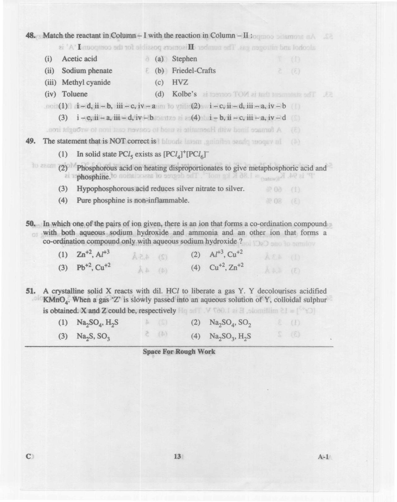 KCET Chemistry 2014 Question Papers - Page 13