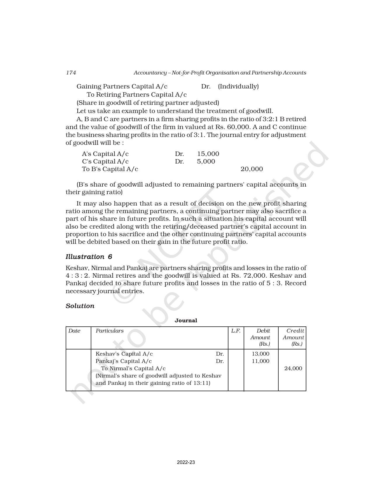 Reconstitution of a Partnership Firm – Retirement/Death of a Partner - Page 8