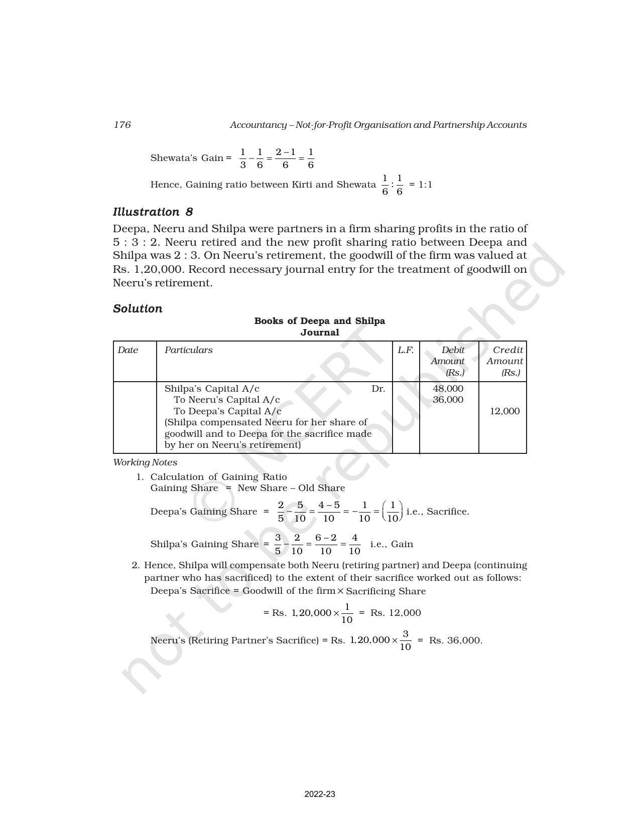 Reconstitution of a Partnership Firm – Retirement/Death of a Partner - Page 10