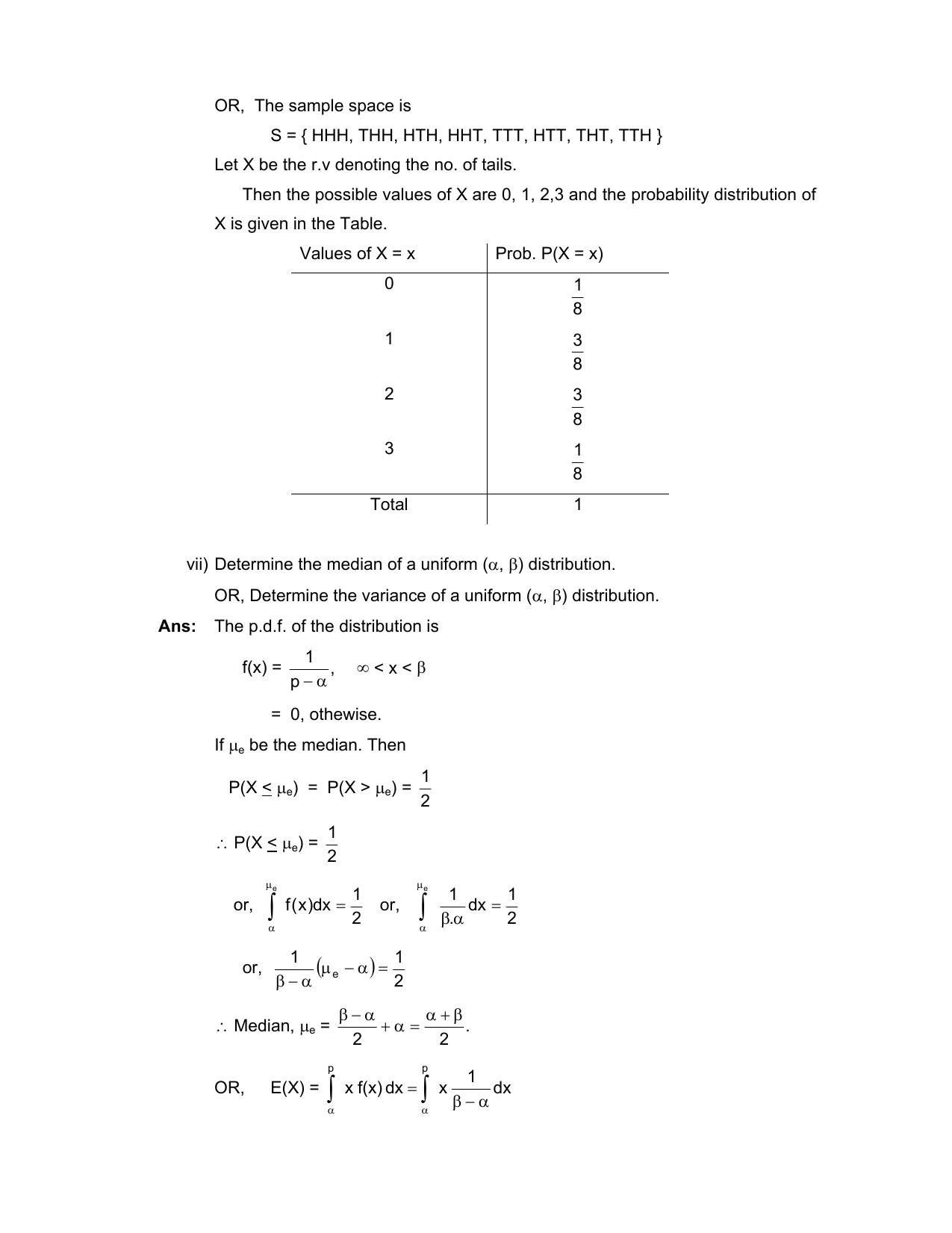 West Bengal Board Class 12 Statistics 2020 Question Paper - Page 8