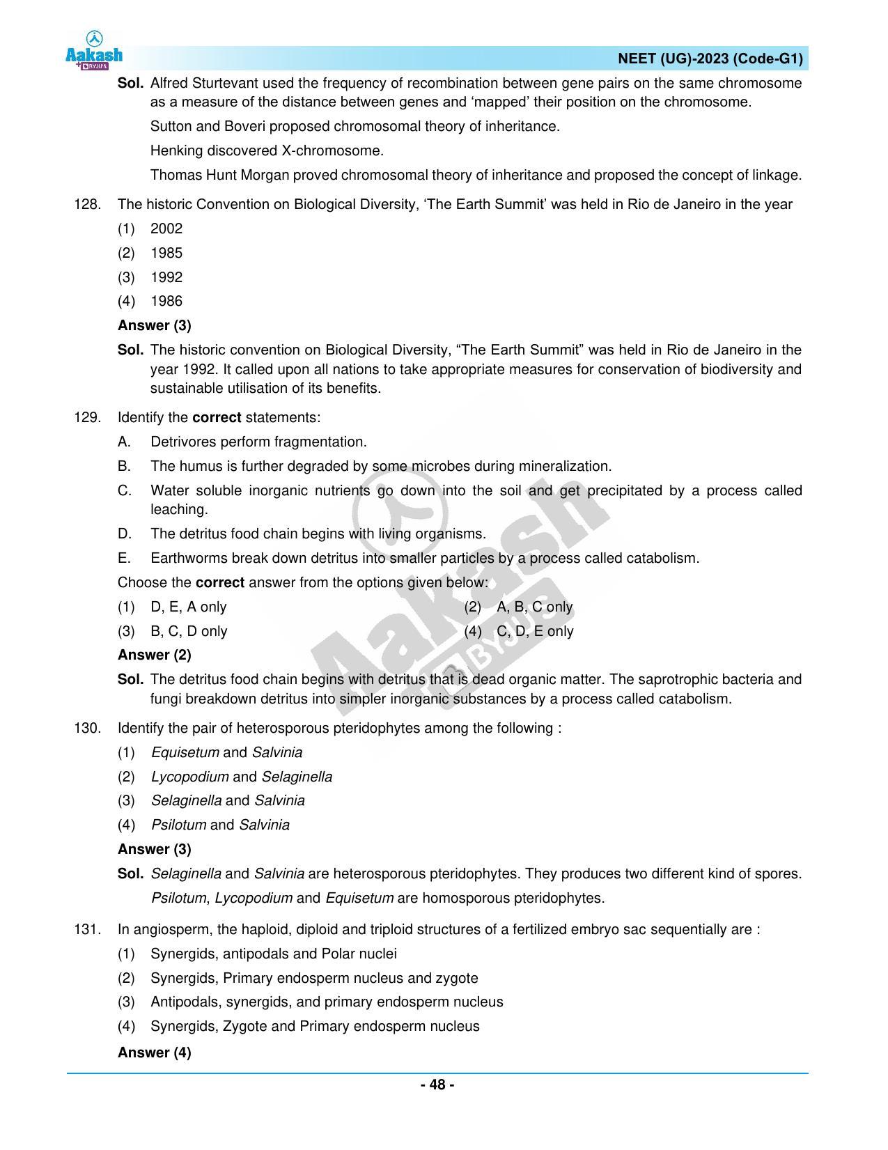 NEET 2023 Question Paper G1 - Page 48