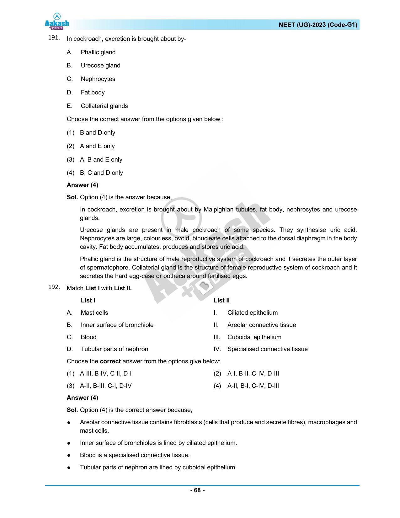 NEET 2023 Question Paper G1 - Page 68