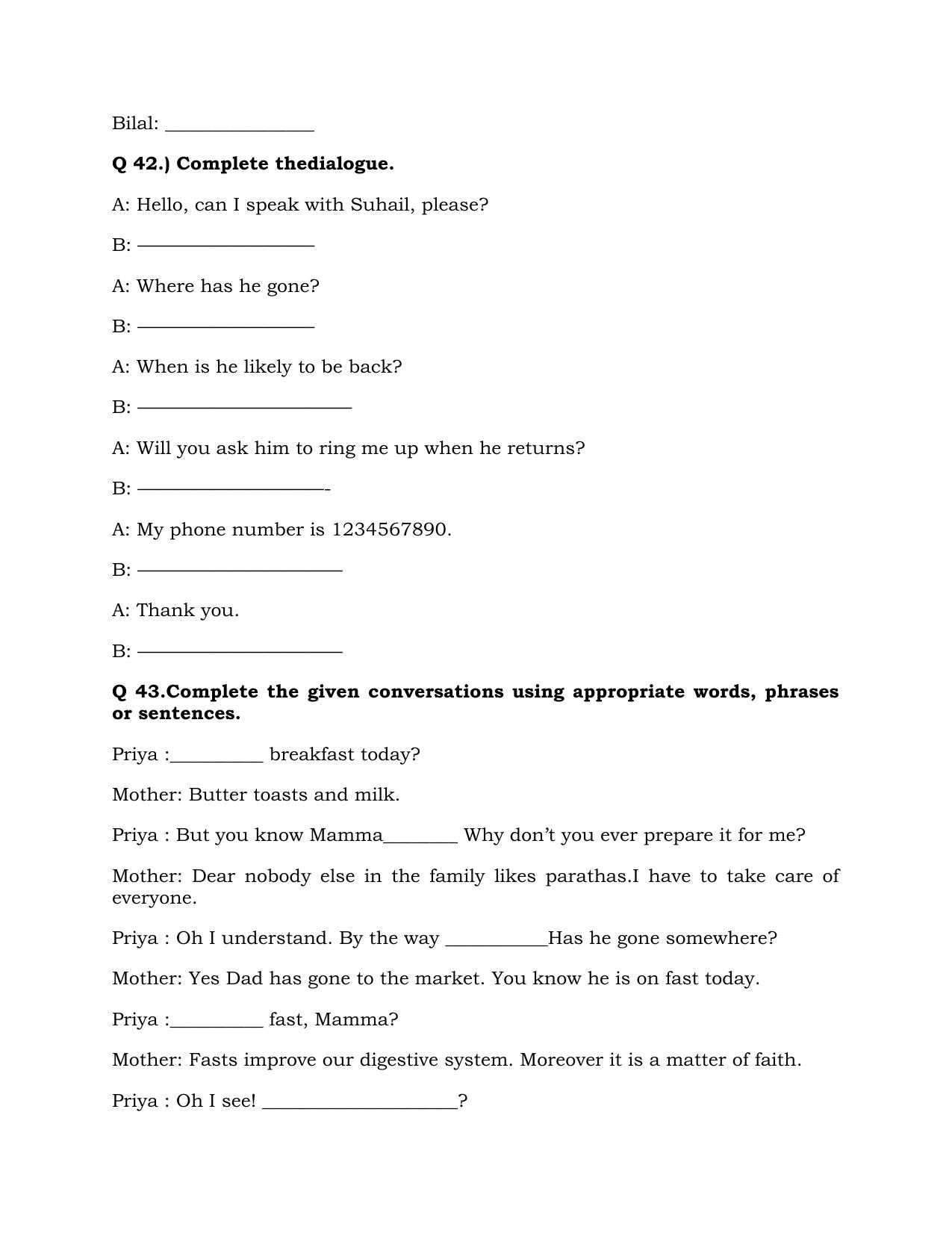 JKBOSE Class 10 English Question Bank - Page 17