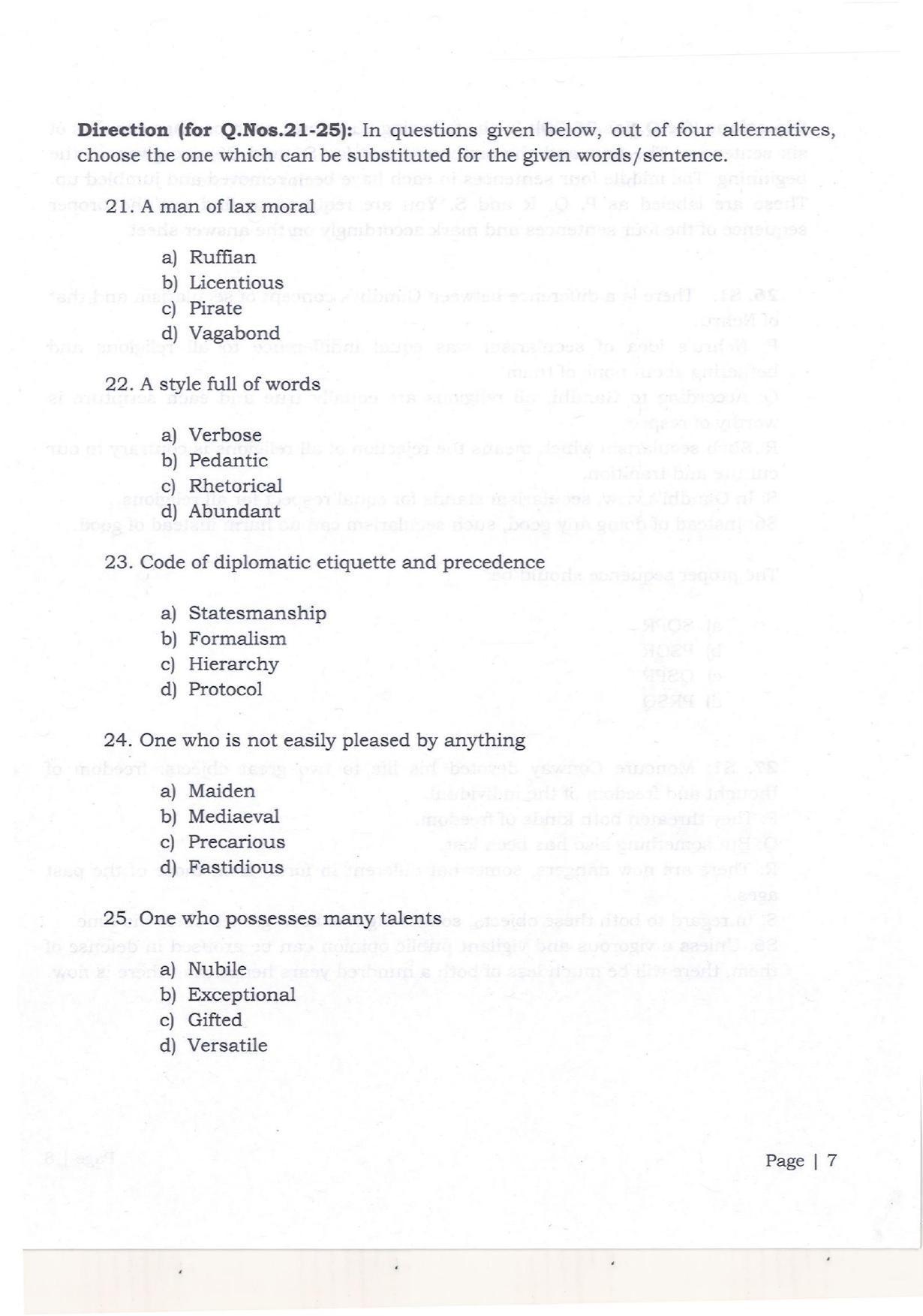 KMAT Question Papers - July 2018 - Page 5