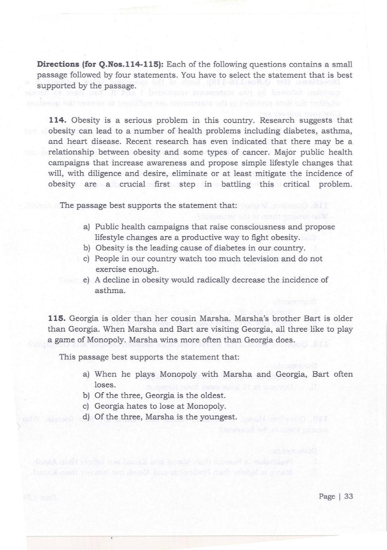 KMAT Question Papers - July 2018 - Page 31