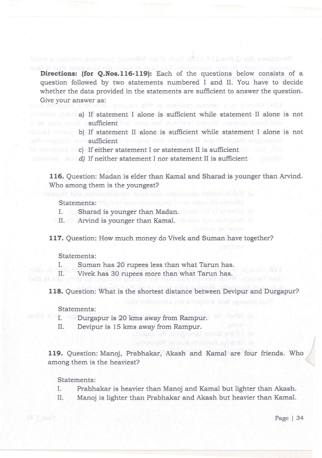 KMAT Question Papers - July 2018 - Page 32