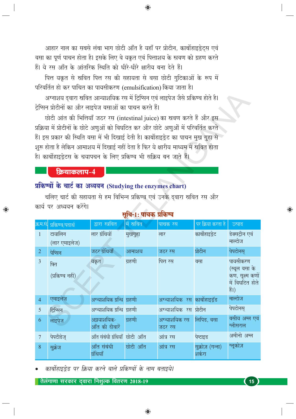 TS SCERT Class 10 Biological Science (Hindi Medium) Text Book - Page 27