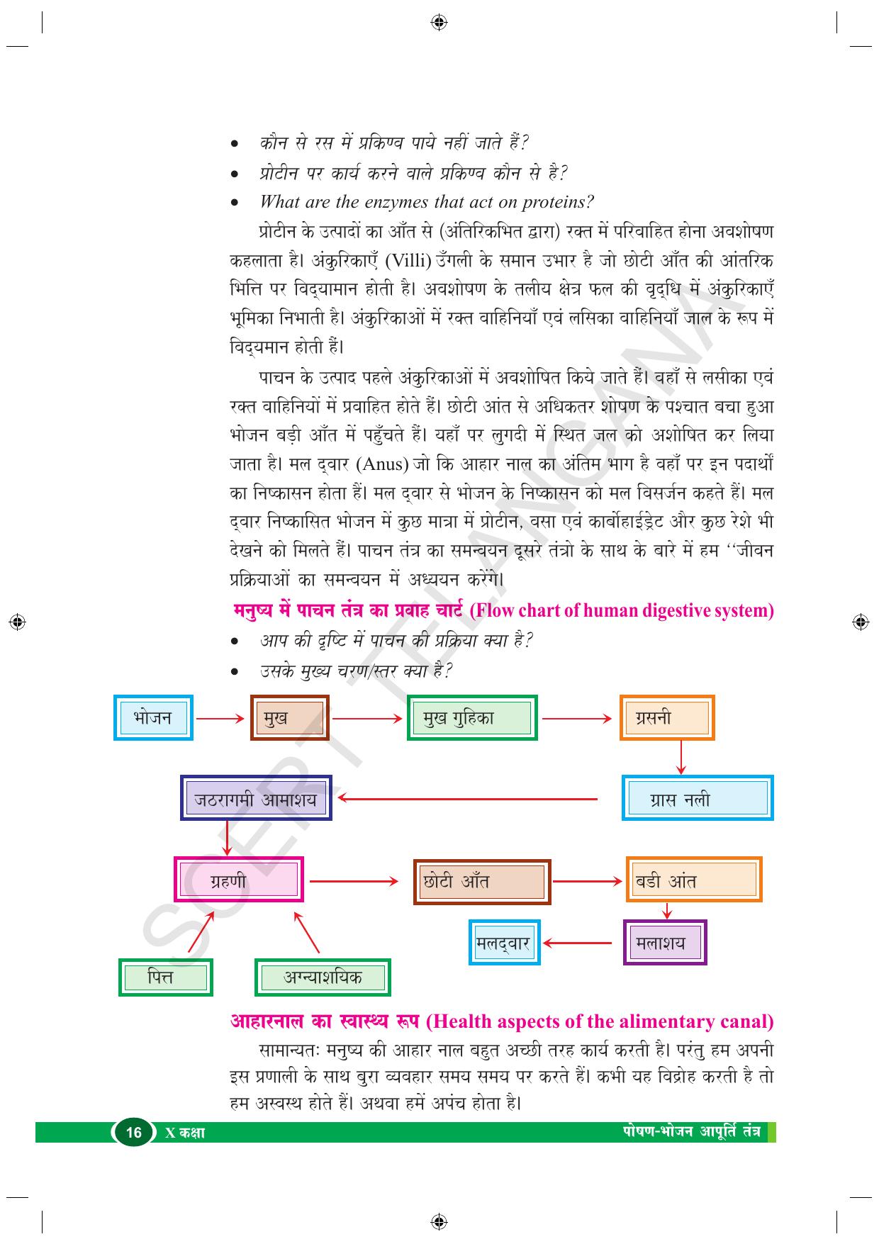 TS SCERT Class 10 Biological Science (Hindi Medium) Text Book - Page 28