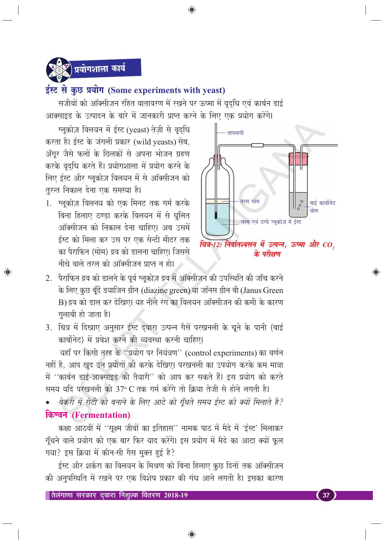 TS SCERT Class 10 Biological Science (Hindi Medium) Text Book - Page 49