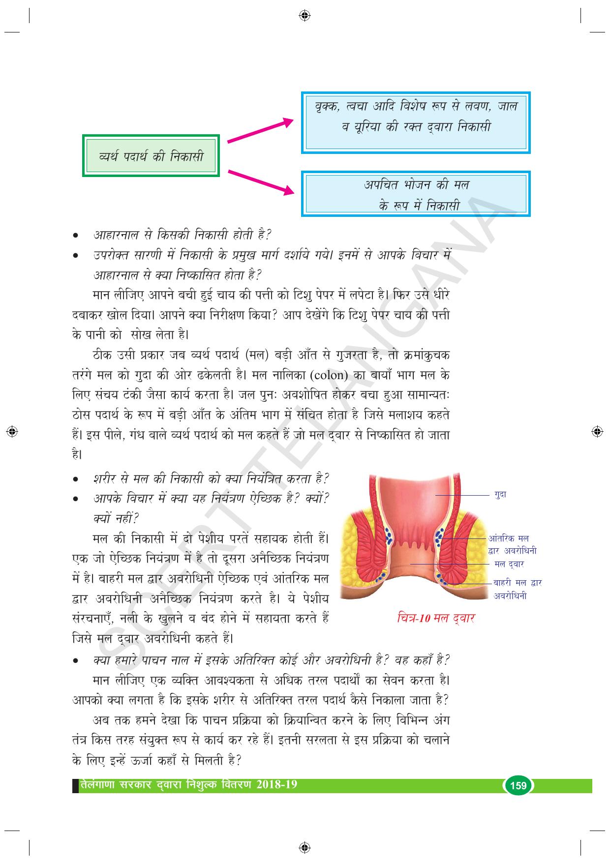 TS SCERT Class 10 Biological Science (Hindi Medium) Text Book - Page 113