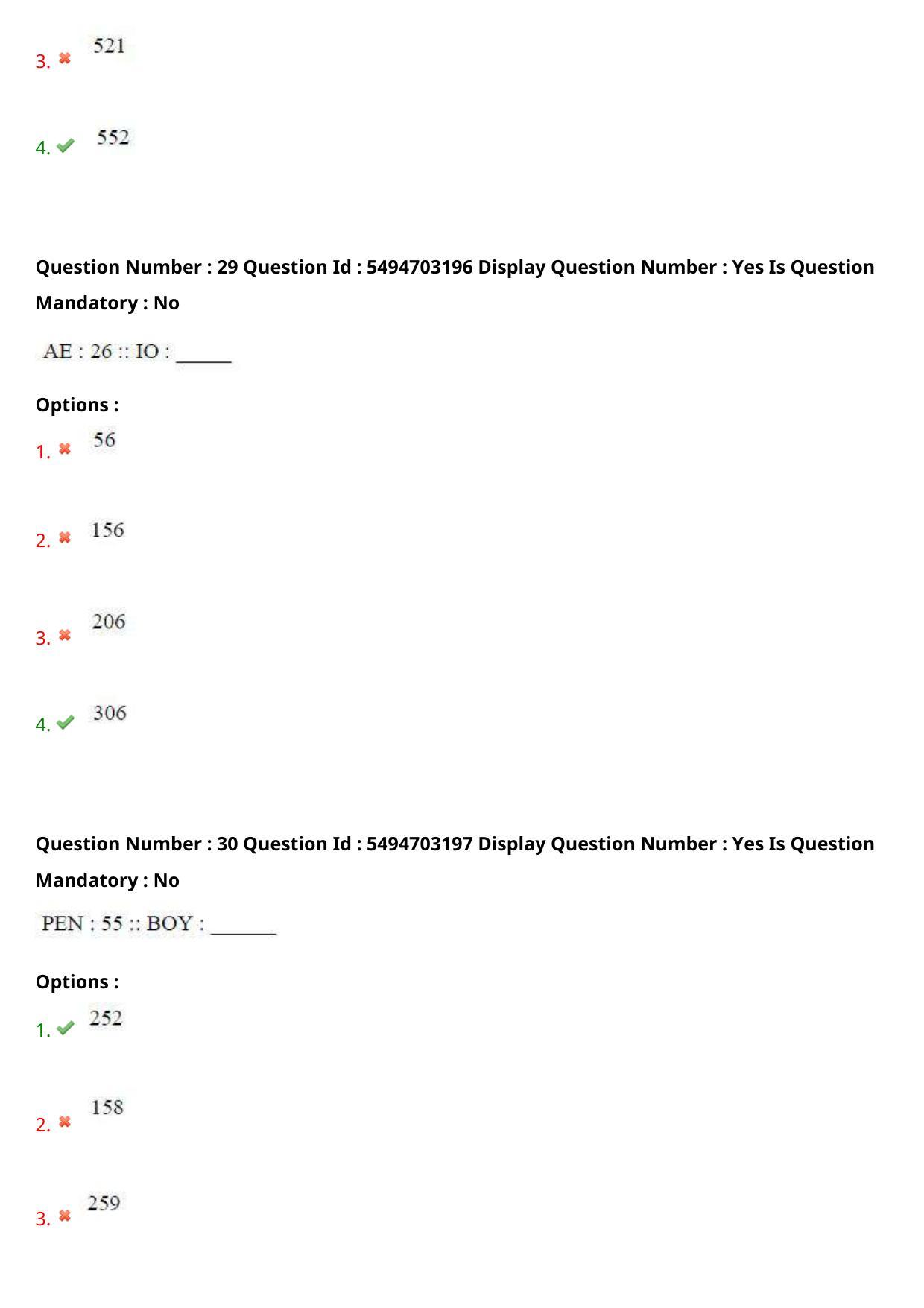 AP ICET 2021 - Shift 2 Question Paper With Preliminary Keys - Page 22
