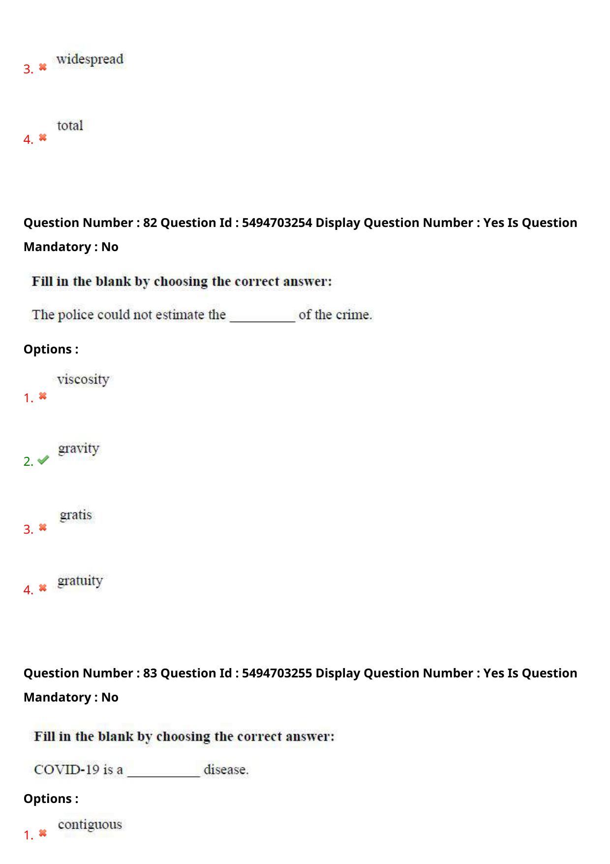 AP ICET 2021 - Shift 2 Question Paper With Preliminary Keys - Page 61