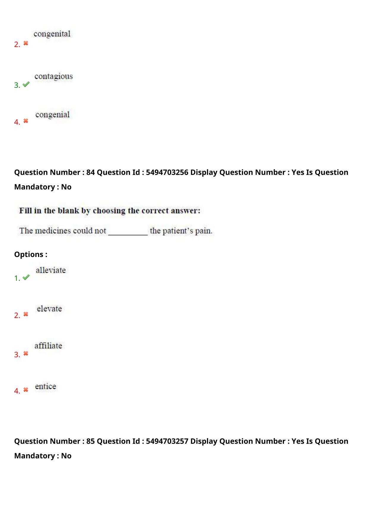AP ICET 2021 - Shift 2 Question Paper With Preliminary Keys - Page 62