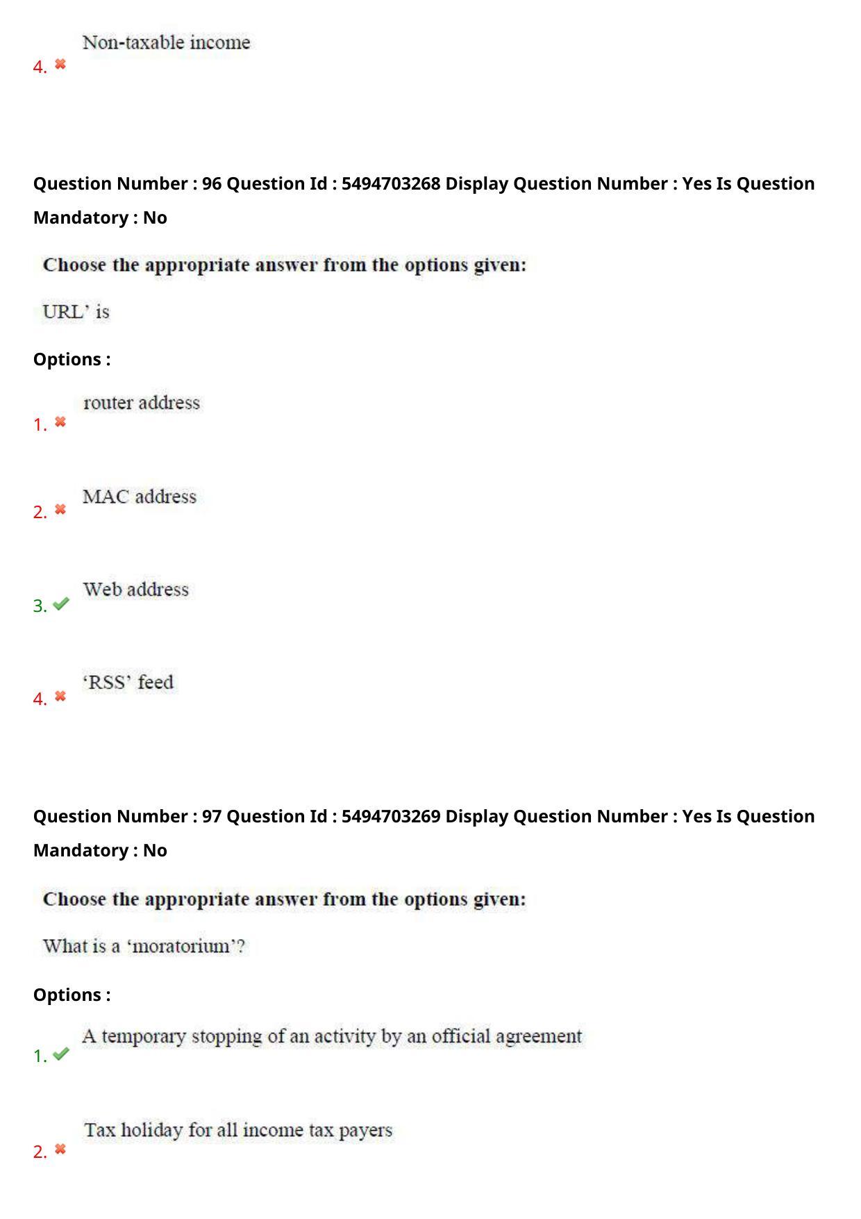 AP ICET 2021 - Shift 2 Question Paper With Preliminary Keys - Page 69